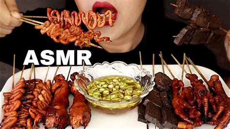 ASMR FILIPINO STREET FOODS IHAW IHAW MUKBANG ISAW BETAMAX ADIDAS