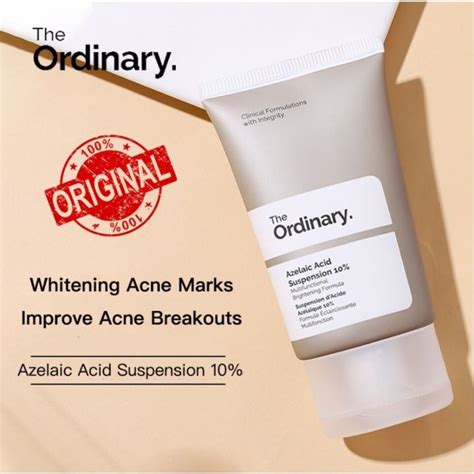 The Ordinary Azelaic Acid Suspension Brightening Formula Acne