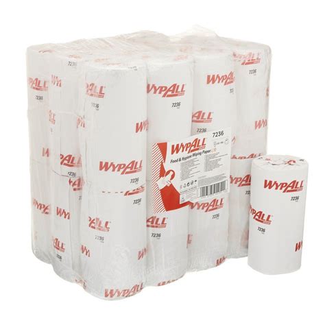 Paper Towel Wypall L White Single Ply Sheets Of Mm X