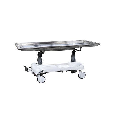 Morgue Hospital Medical Bed Stainless Steel Hydraulic Function Factory ...