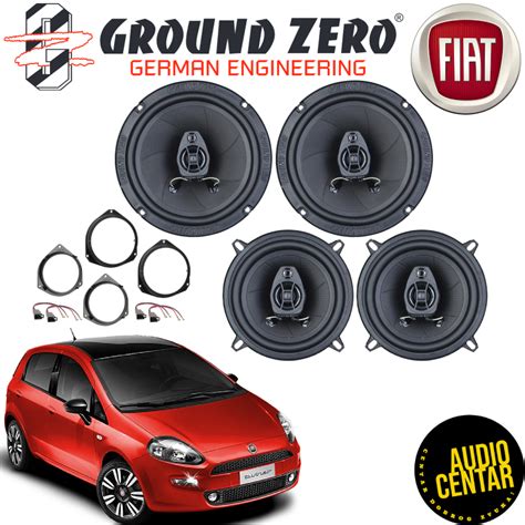 Fiat EVO komplet zvučnika Ground Zero Iridium CX4130 Audio Centar