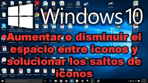 Cómo arreglar el espaciado de los iconos en Windows 10 Haras Dadinco