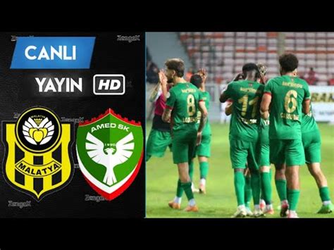 Amedspor Yeni Malatyaspor Maçı Canlı Yayın İzle eFootball Türkçe