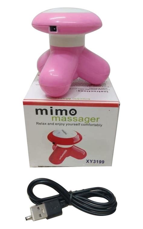 Plastic Mimo Electric Massager For Body Relaxation Model Name Number