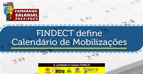 Campanha salarial unificada 2022 FINDECT define calendário de