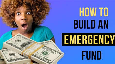 How To Build An Emergency Fund Tips For Financial Stability Youtube