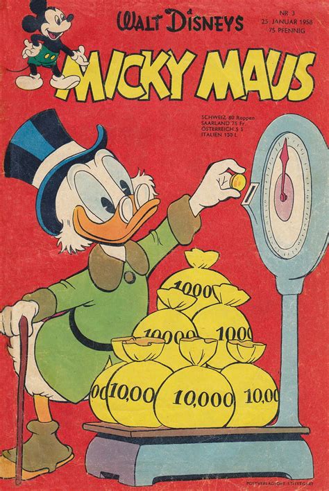 Micky Maus 3 1958 Micky Maus Comic Heft Copyright Walt Flickr