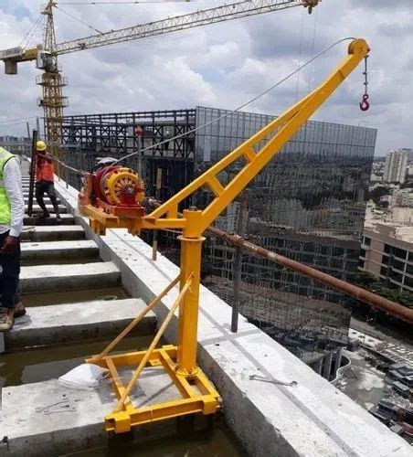 Skm Monkey Lift Mini Crane At Rs Monkey Hoist In Nagpur Id