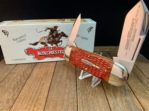 Winchester Elephant Toe Burnt Orange Winchester Jigged Bone Cartridge