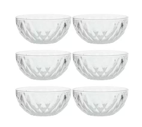 Conjunto de Tigelas de Vidro Bowl 400ml 6 peças Comprar Tupperware