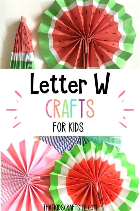 Letter W Crafts for Kids - That Kids' Craft Site