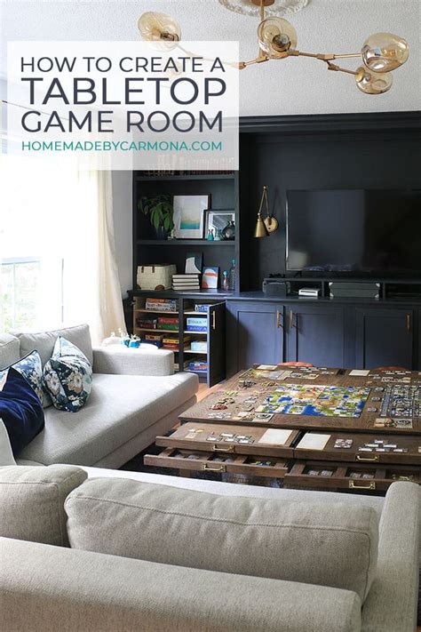 How To Create The Ultimate Gaming Room | Board game room, Small game rooms, Game room family