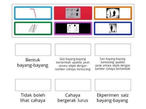 SIfat Cahaya Match Up