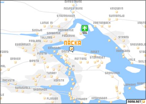 Nacka (Sweden) map - nona.net