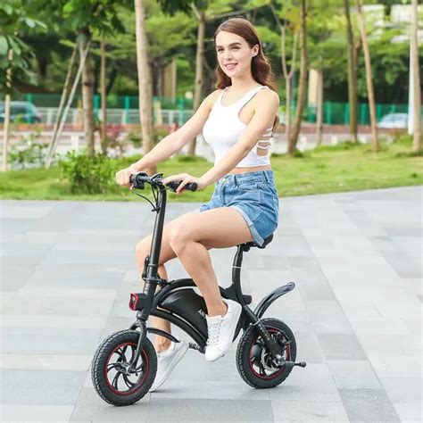 Electric Bike Folding Portable Bicycle Range Electric Adult Student