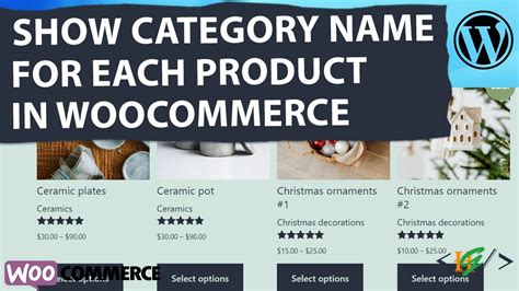 How To Display Category Name For Each Product In WooCommerce Shop Page