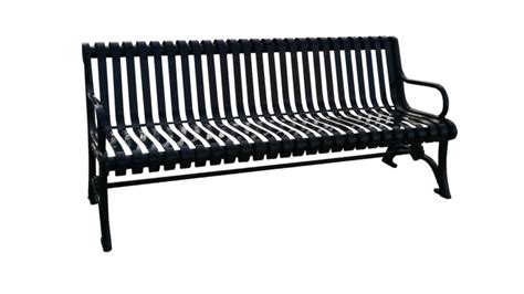 Metal Park Benches Sunperk Site Commercial Furnishing