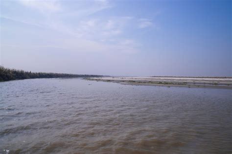 Premium Photo Beautiful Landscape View Of Padma River Or Island In