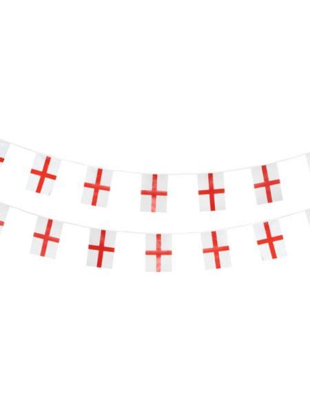 England Flag Bunting - Costumes R Us Fancy Dress