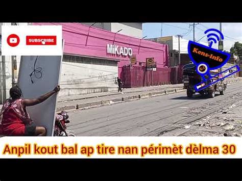 Anpil kout bal ap tire sou wout dèlma bandi viv Ansanm mete dèlma