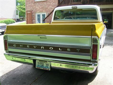 1972 Chevy Cheyenne Short Bed Factory Air Pickup Truck C10