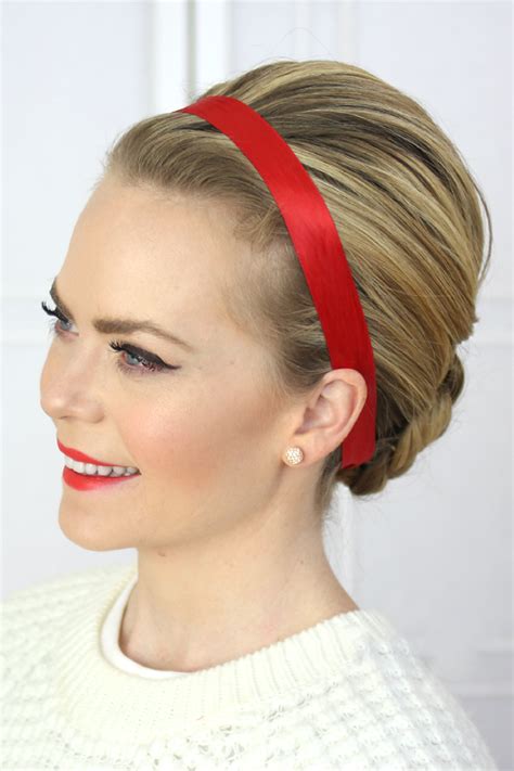 12 Ways To Rock Ribbon In Your Hair Ribbon Hairstyle Headband