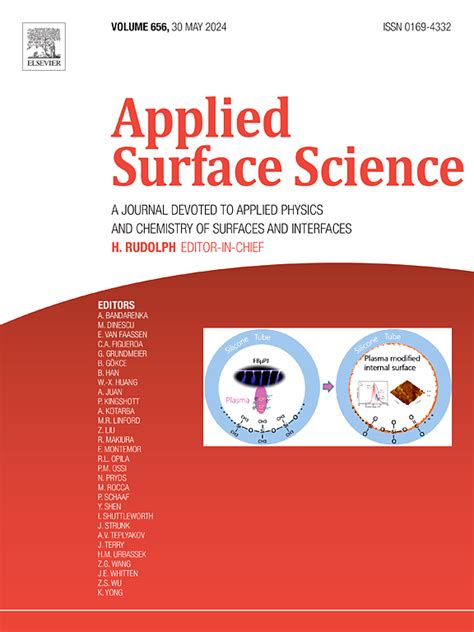 Applied Surface Science影响因子63 Book学术