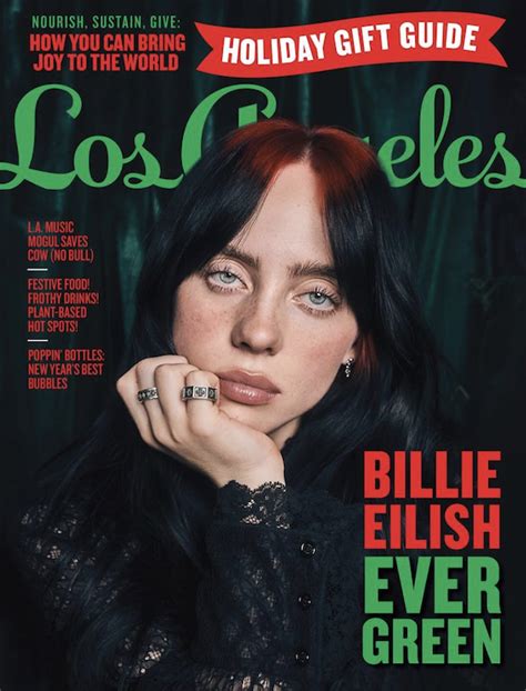 Eilish Covers Los Angeles Mag Hits Daily Double