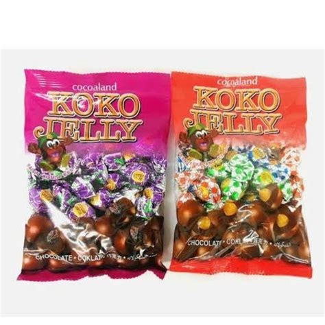 Jual Coklat Koko Jelly 120gr Coklat Koko Jelly Kismis Kacang Shopee