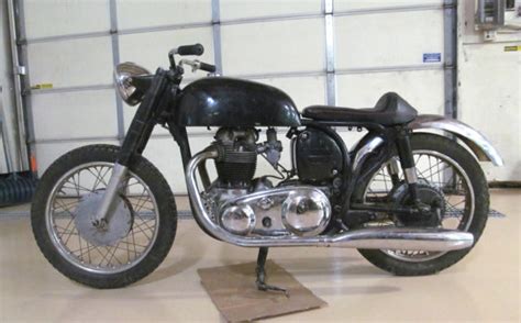 1962 Slimline Featherbed Atlas Project With Title Cafe Racer