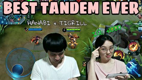 HANABI AND TIGREAL BEST TANDEM IN MOBILE LEGENDS BANG BANG 2021 YouTube