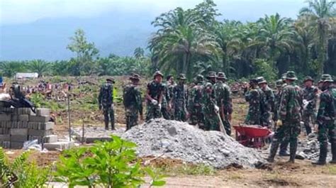 TNI Bersama BPPW Sulsel Akan Bangun 400 Unit Huntara Untuk Korban