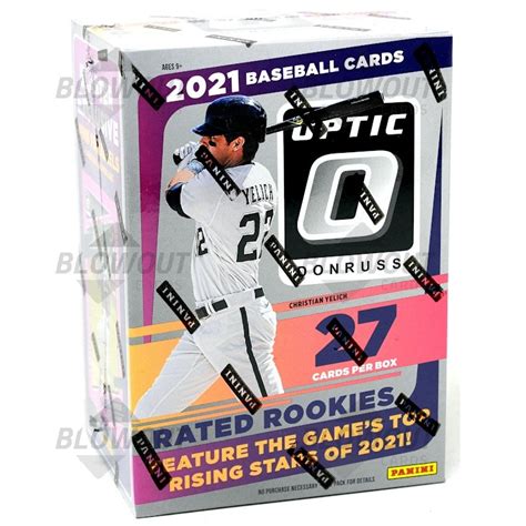 2021 Panini Donruss Optic Baseball Blaster Box