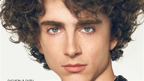 Timothée Chalamet Is British Vogues First Solo Male Cover Star