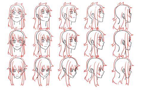 head angles  flipfloppery  deviantart