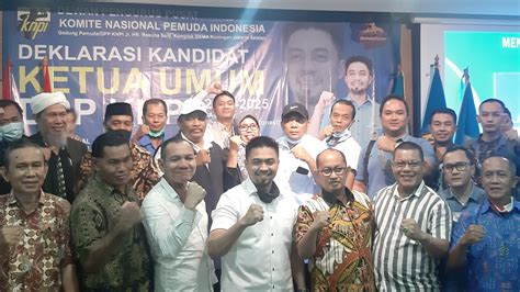 Deklarasi Calon Ketua Umum DPP KNPI Muhammad Ryano Satria Panjaitan Lc