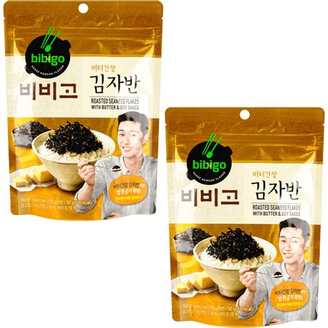 CJ Bibigo Korean Roasted Sweet And Savory Seaweed Flakes With Butter