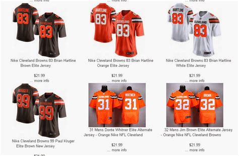 Cleveland Browns New Style Jerseys Released At