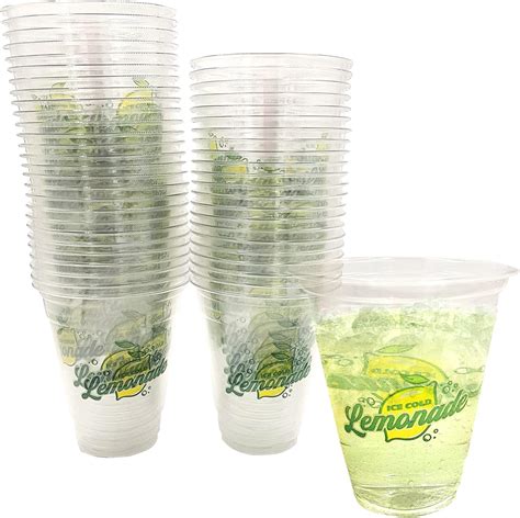 Upper Midland Products Lemonade Cups Plastic Lemonade Stand Supplies