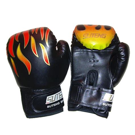 1pair Children Boxing Gloves Kids Fitness Equipment De Boxeo Kick