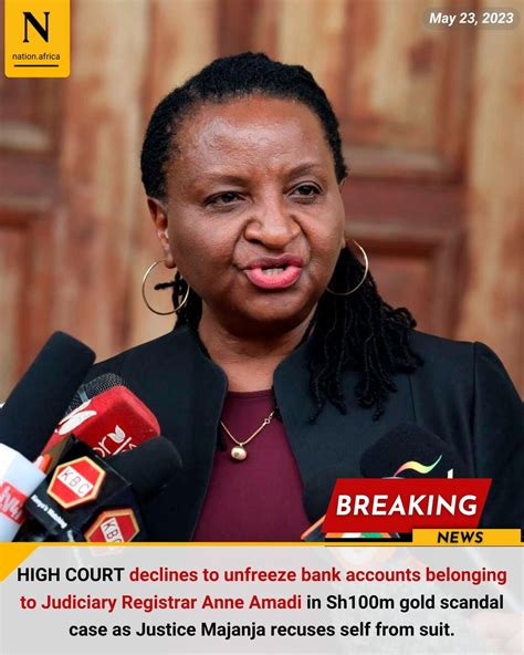 Nation Africa On Twitter HIGH COURT Declines To Unfreeze Bank