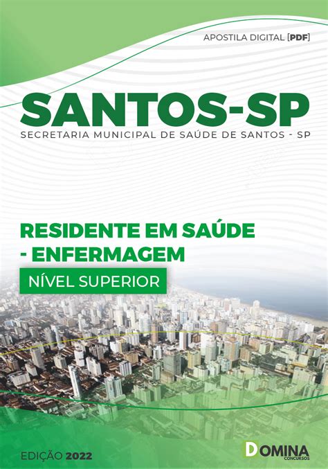 Apostila Sms Santos Sp Residente Sa De Enfermagem