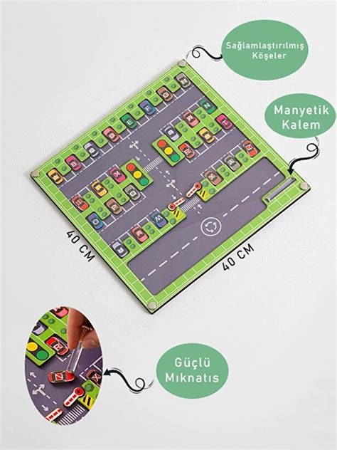 Manyetik Ahşap Alfabe Montessori Eğitim Tahtası İnce Motor Beceri