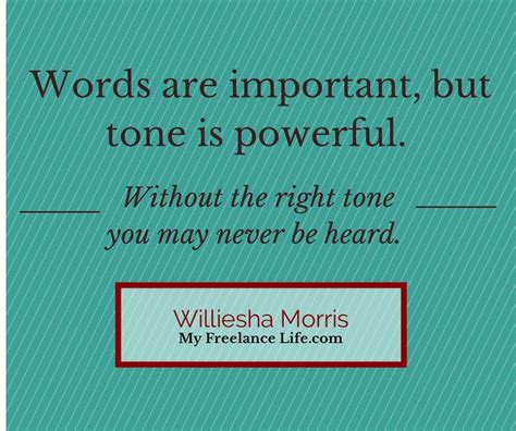 Words are important, but tone is powerful. #quote | Words, Quotes, Emotions