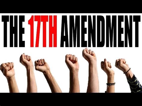 17th Amendment Definition