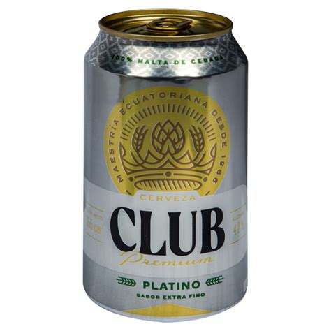 Club Platino Lata 355ml Caja X 24 Unidades FreeSoulMarket