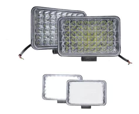 Par Faros Unidad X Led Rectangular Alta Baja H F Env O Gratis