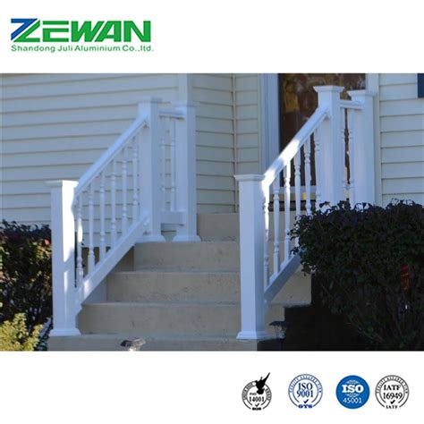 Custom Aluminum Railing Balustrades Powder Coating Handrails Railing For Staircase China