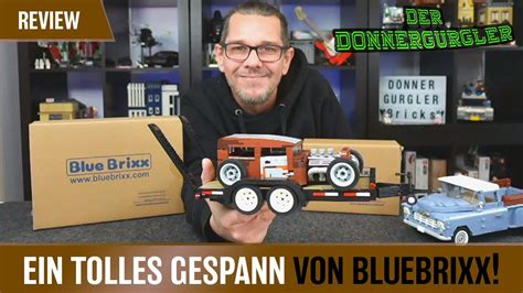 Bluebrixx Anh Nger F R Us Pick Up Mit Rat Rod Ein Tolles Gespann