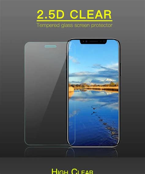 Clear 2 5d Tempered Glass Screen Protector For Iphone 5 5s Buy Hot On